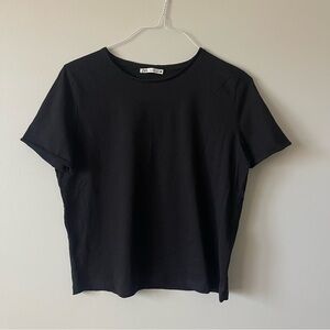 Black Zara Basic Tee
